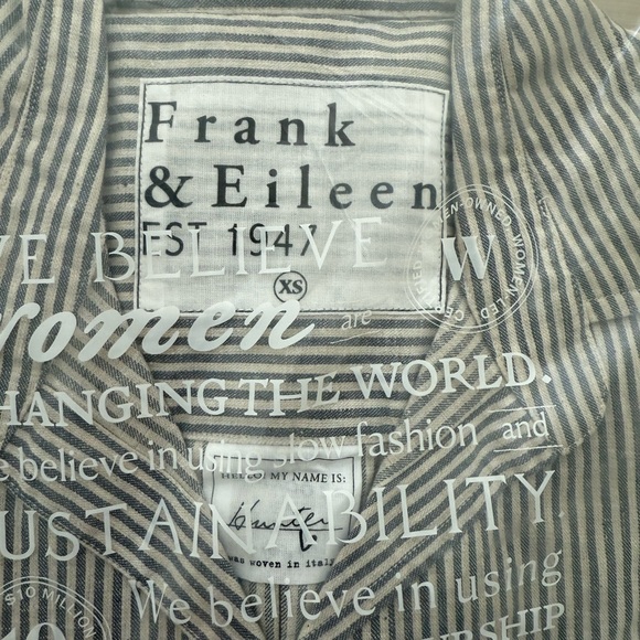 Frank & Eileen Women's Hunter Style Shirt Dress. Size XS. New in Packaging. - Picture 2 of 4